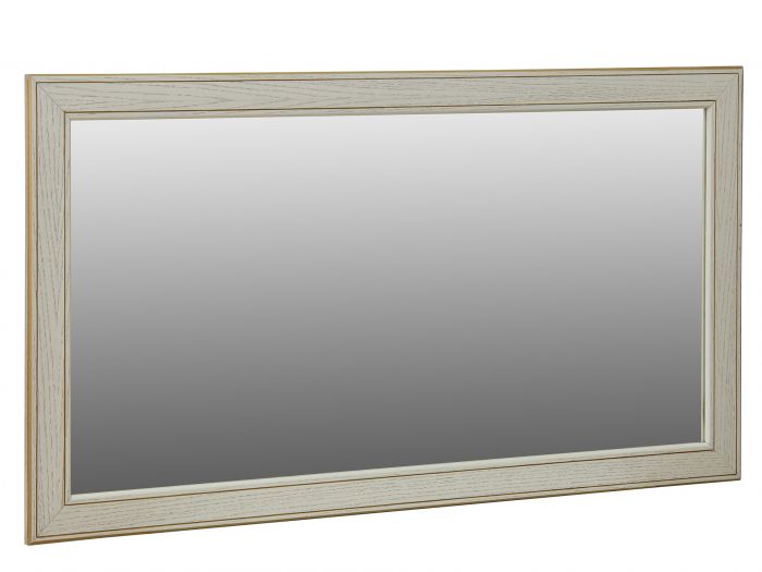 Зеркало Васко В 61Н белый ясень-золото