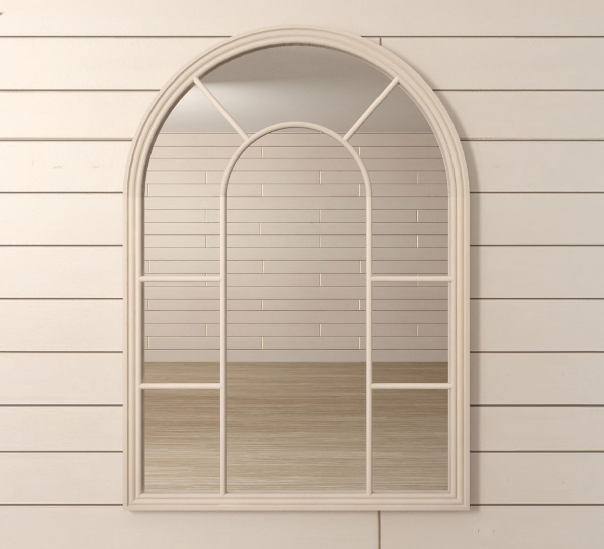 Зеркало "Venezia" бежевое