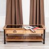 Журнальный стол Secret De Maison ACADEMY дерево манго, 50х135х70см, Natural (натуральный) - 10