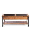 Журнальный стол Secret De Maison ACADEMY дерево манго, 50х135х70см, Natural (натуральный) - 4
