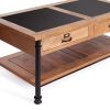 Журнальный стол Secret De Maison ACADEMY дерево манго, 50х135х70см, Natural (натуральный) - 5