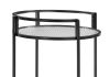 Журнальный стол Kotani 50х79 black - clear - 3