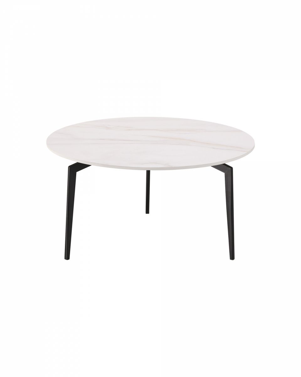 Журнальный столик Aliara светлая керамика