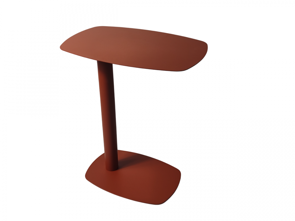 Журнальный столик Eanna S металл красный