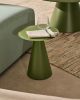 Журнальный столик Wilshire из стекла и стали зеленый 30cm - 2
