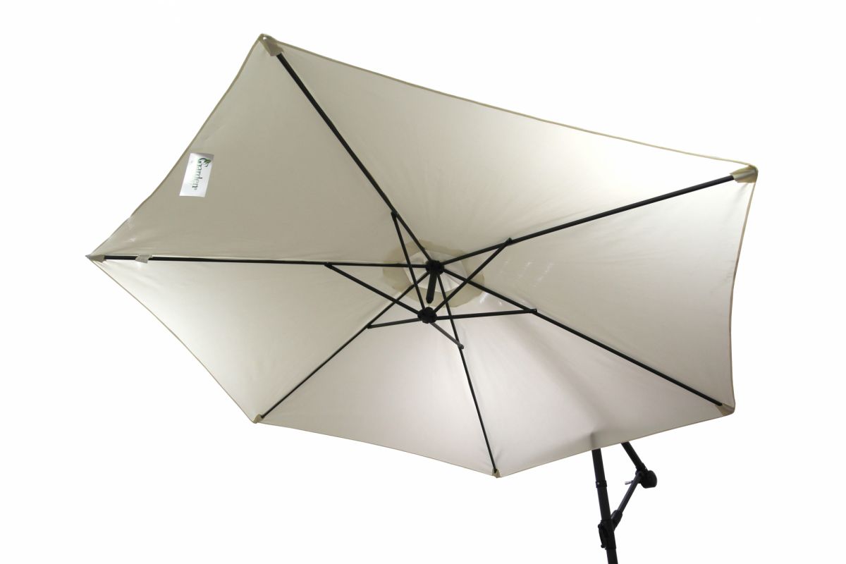 Зонт Банан 1 уп. (купол бежевый) арт.AU006-WR2708 "Garden story"